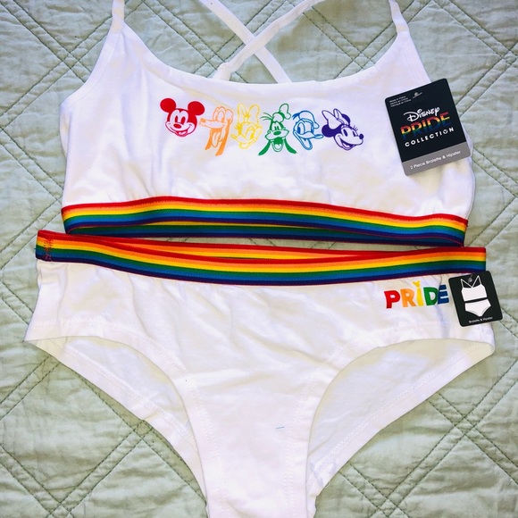 Disney Other - Disney pride bra&panty set